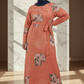 ZZ Big Flowers Linen Print Maxi Dress - ZIZI Boutique