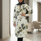 ZZ Flower Print Midi Dress Shirt - ZIZI Boutique