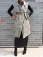 ZZ Sleeveless Trench Coat - ZIZI 