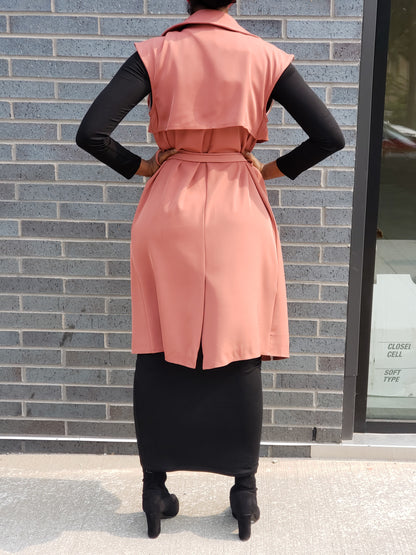 ZZ Sleeveless Trench Coat - ZIZI 