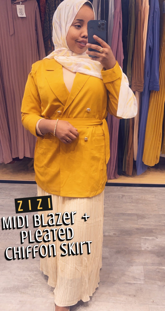 ZIZI Midi Blazer - ZIZI Boutique