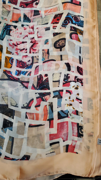 Multicolor Box Print - Baby Pink - ZIZI 