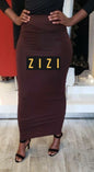 Jersey Maxi Skirt (One Size) - ZIZI 