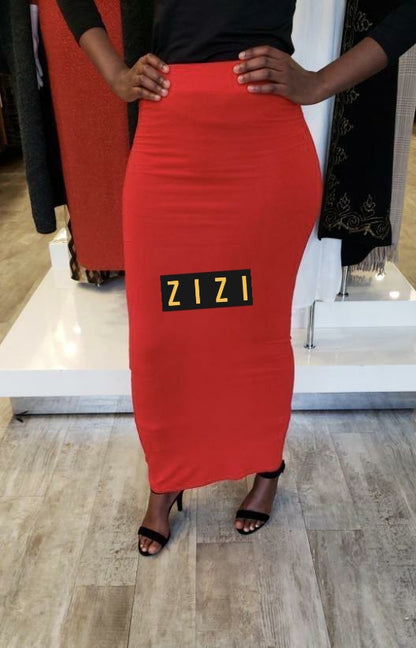 Jersey Maxi Skirt (One Size) - ZIZI 