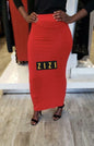 Jersey Maxi Skirt (One Size) - ZIZI 