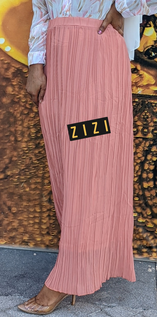 Chiffon Pleated Skirt - ZIZI Boutique