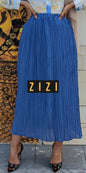 Chiffon Pleated Skirt - ZIZI Boutique