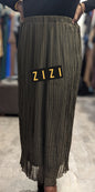 Chiffon Pleated Skirt - ZIZI Boutique