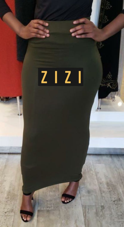 Jersey Maxi Skirt (One Size) - ZIZI 