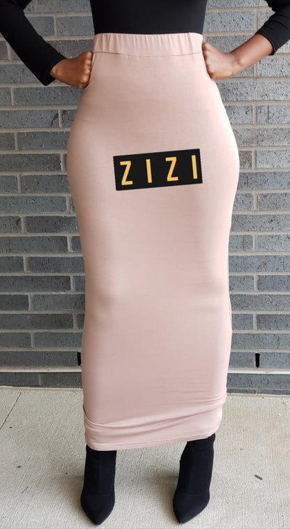 Jersey Maxi Skirt (One Size) - ZIZI 