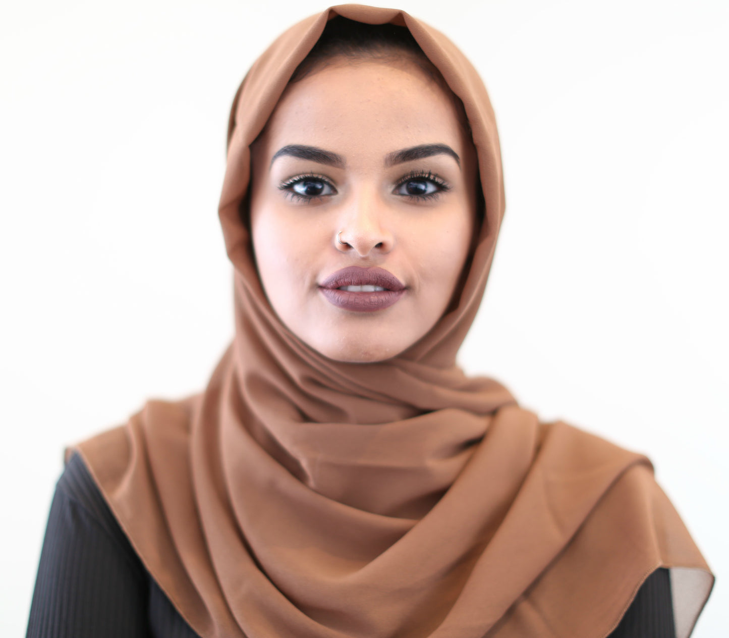 Classic Chiffon Hijab - Caramel - ZIZI 