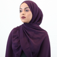 Classic Chiffon Hijab - Eggplant - ZIZI 
