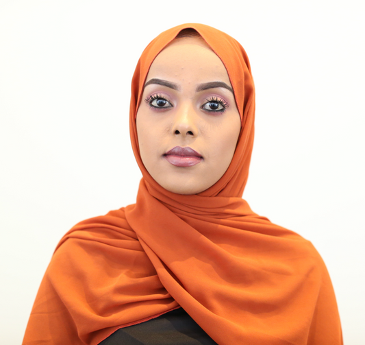 Classic Chiffon Hijab - Orange - ZIZI 