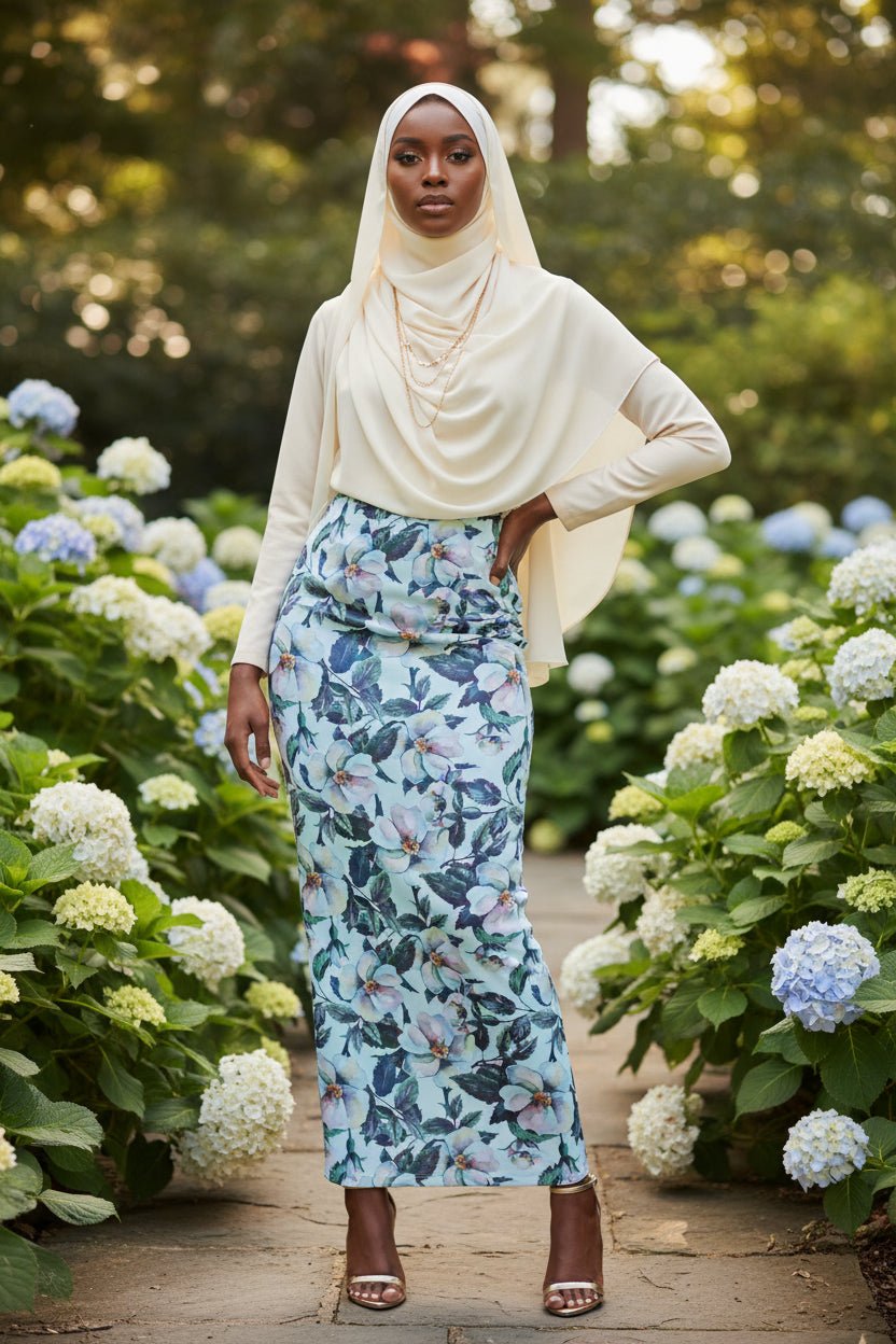 Artsy Print Maxi Skirt (FINAL SALE) - ZIZI Boutique