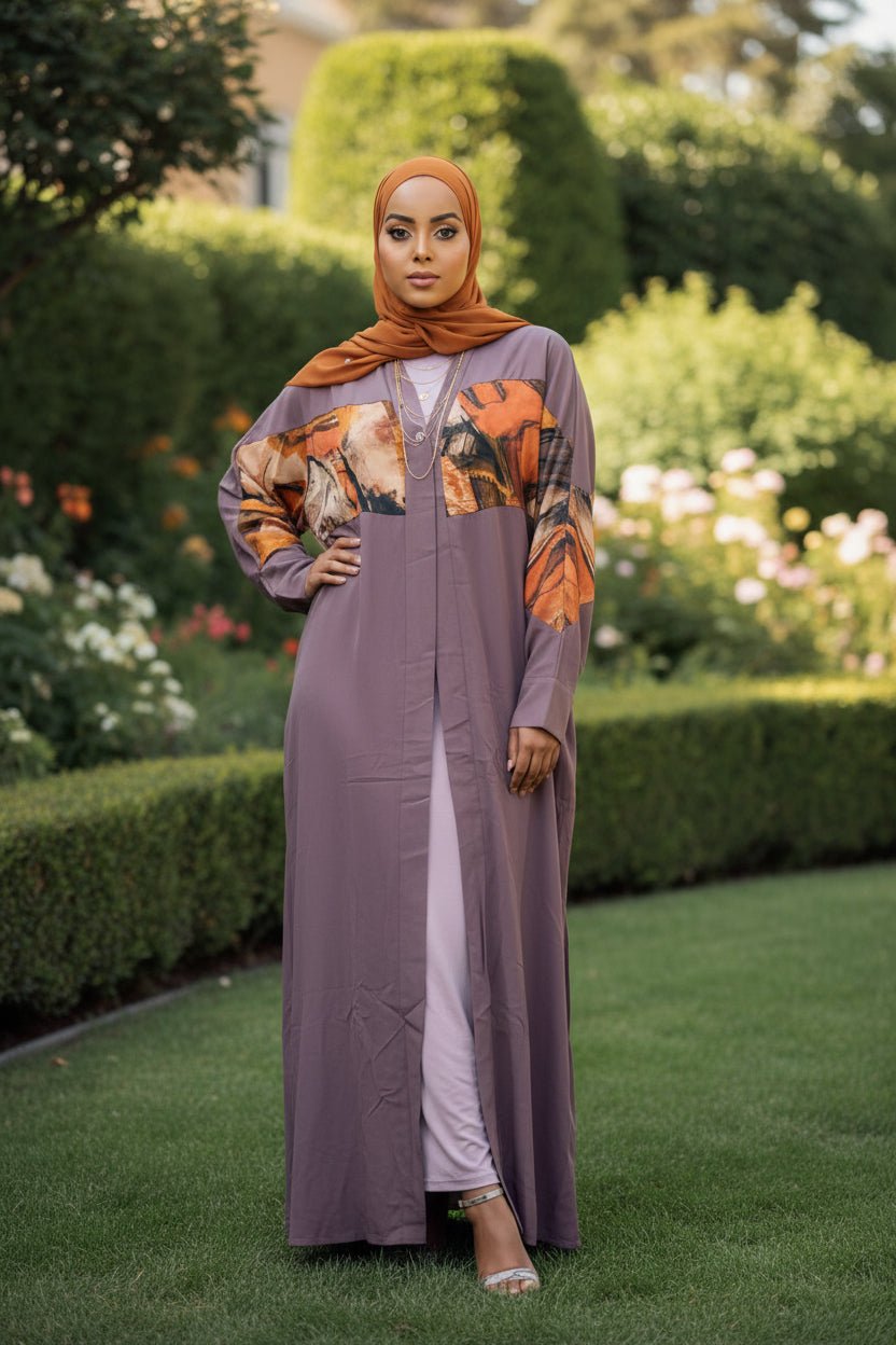 Barakah Open Abaya - ZIZI Boutique