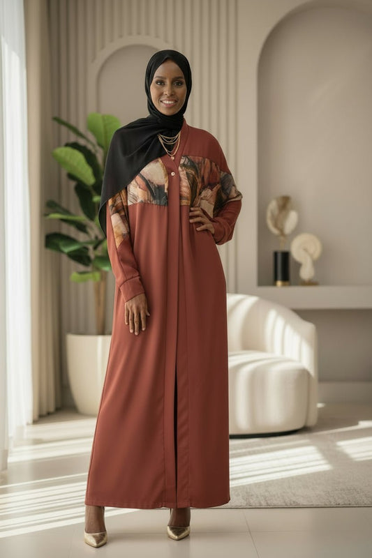 Barakah Open Abaya - ZIZI Boutique