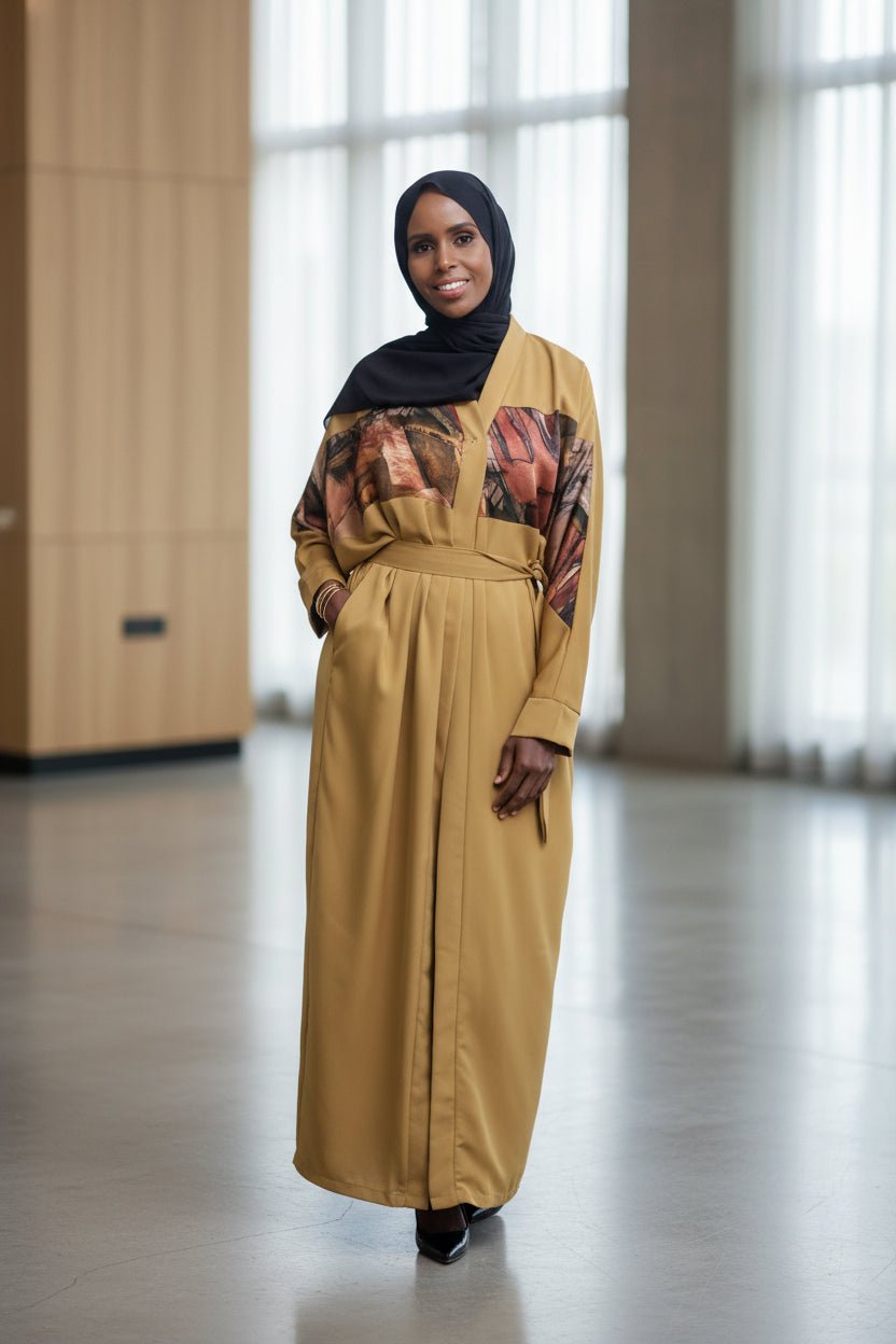 Barakah Open Abaya - ZIZI Boutique