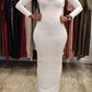 Bodycon Zipper Maxi Dress (906) - ZIZI Boutique
