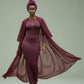 Bodycon Zipper Maxi Dress (906) - ZIZI Boutique