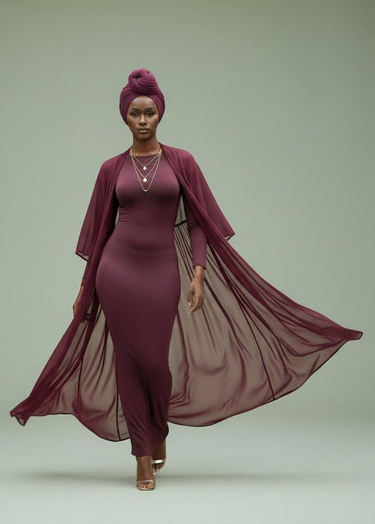 Bodycon Zipper Maxi Dress (906) - ZIZI Boutique