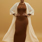 Bodycon Zipper Maxi Dress (906) - ZIZI Boutique