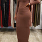 Bodycon Zipper Maxi Dress (906) - ZIZI Boutique
