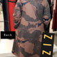 Canab Umbrella Coat - Olive/Taupe - ZIZI Boutique