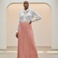 Chiffon Pleated Women's Maxi Skirt - ZIZI Boutique