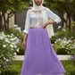 Chiffon Pleated Women's Maxi Skirt - ZIZI Boutique