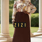Chiffon Pleated Women's Maxi Skirt - ZIZI Boutique