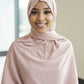 Classic Chiffon Hijab — Light Stone Pink - ZIZI Boutique