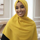 Classic Chiffon Hijab — Mellow Yellow - ZIZI Boutique