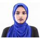 Classic Chiffon Hijab — Royal Blue - ZIZI Boutique