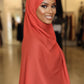 Classic Cotton Hijab — Red - ZIZI Boutique