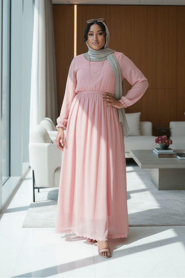 Cleopatra Chiffon Maxi Dress — Final Sale - ZIZI Boutique