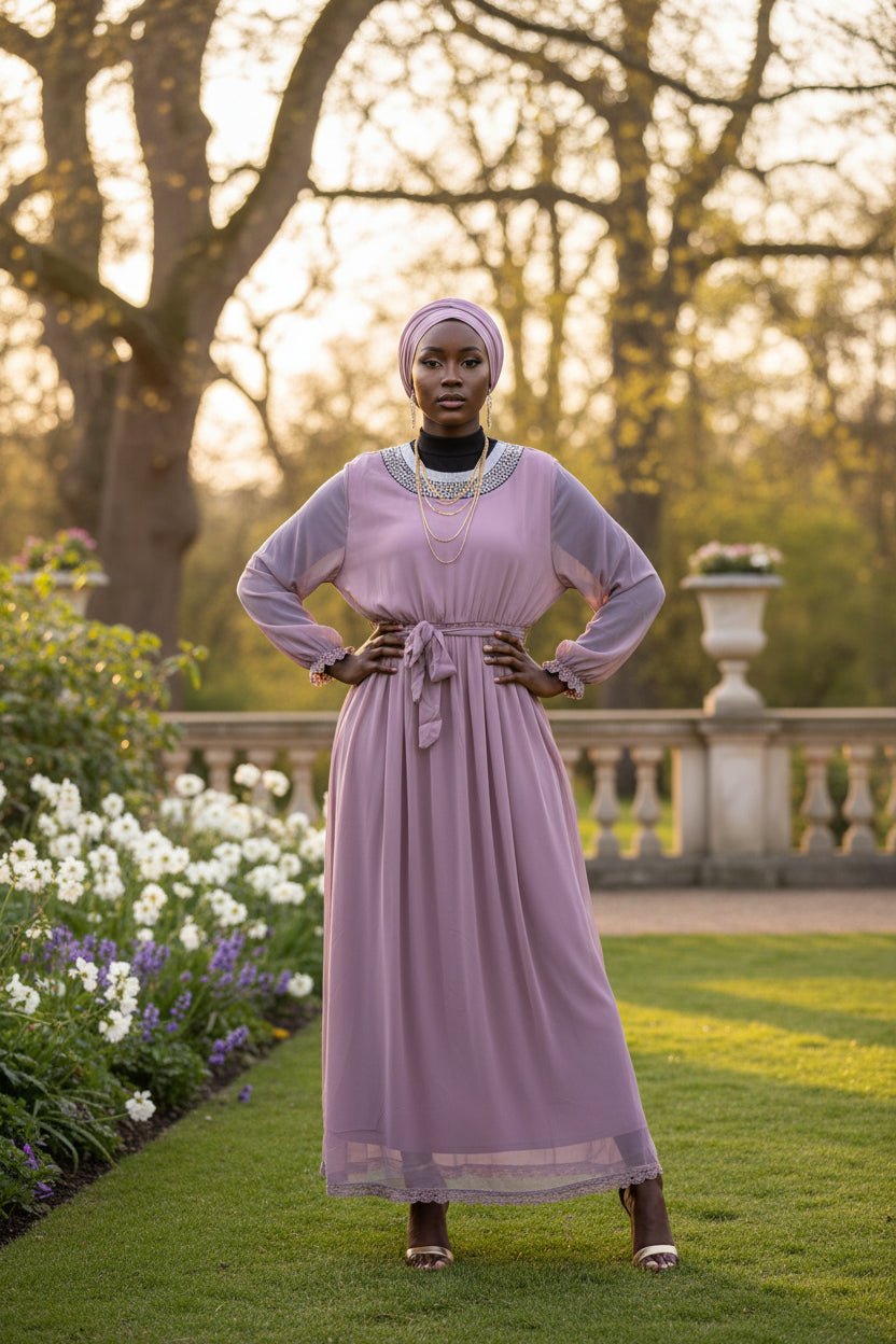 Cleopatra Chiffon Maxi Dress — Final Sale - ZIZI Boutique