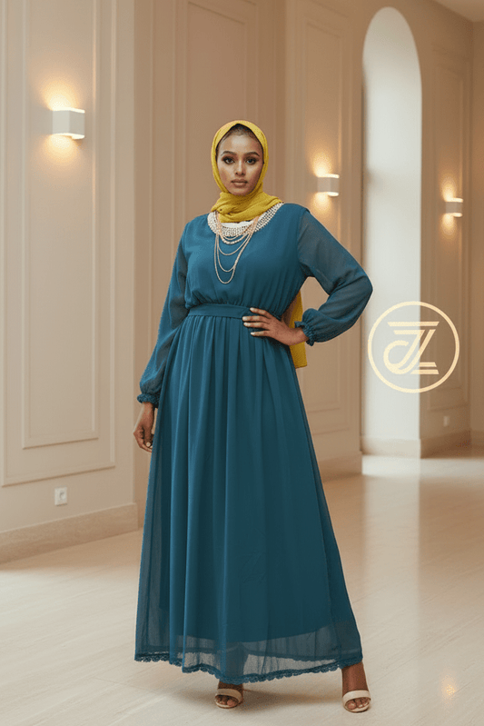 Cleopatra Chiffon Maxi Dress — Final Sale - ZIZI Boutique