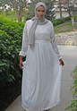 ZIZI Boutique Cleopatra Chiffon Maxi Dress FINAL SALE, featuring a flowing white design with elegant details