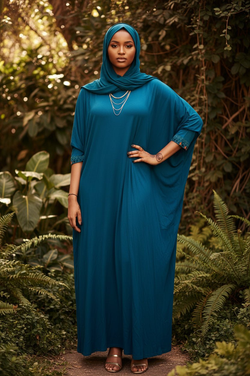 Cotton Butterfly Maxi Dress - ZIZI Boutique