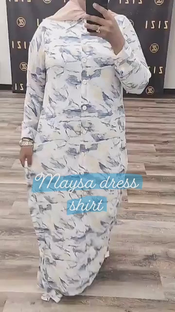 ZIZI Boutique Maysa Print Dress Modest Maxi Dress