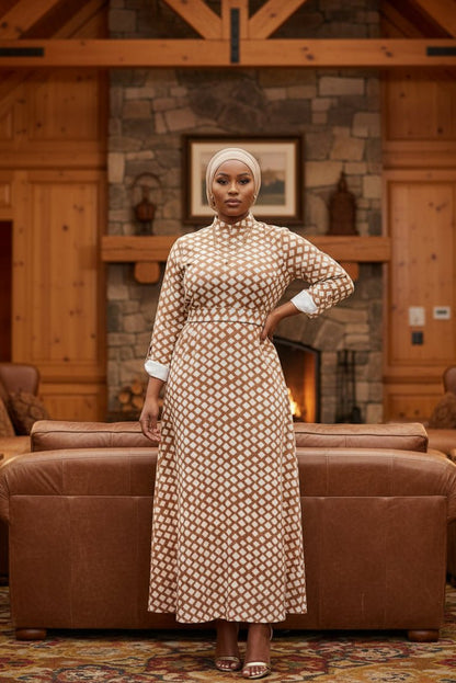 Doba Winter Maxi Dress - ZIZI Boutique
