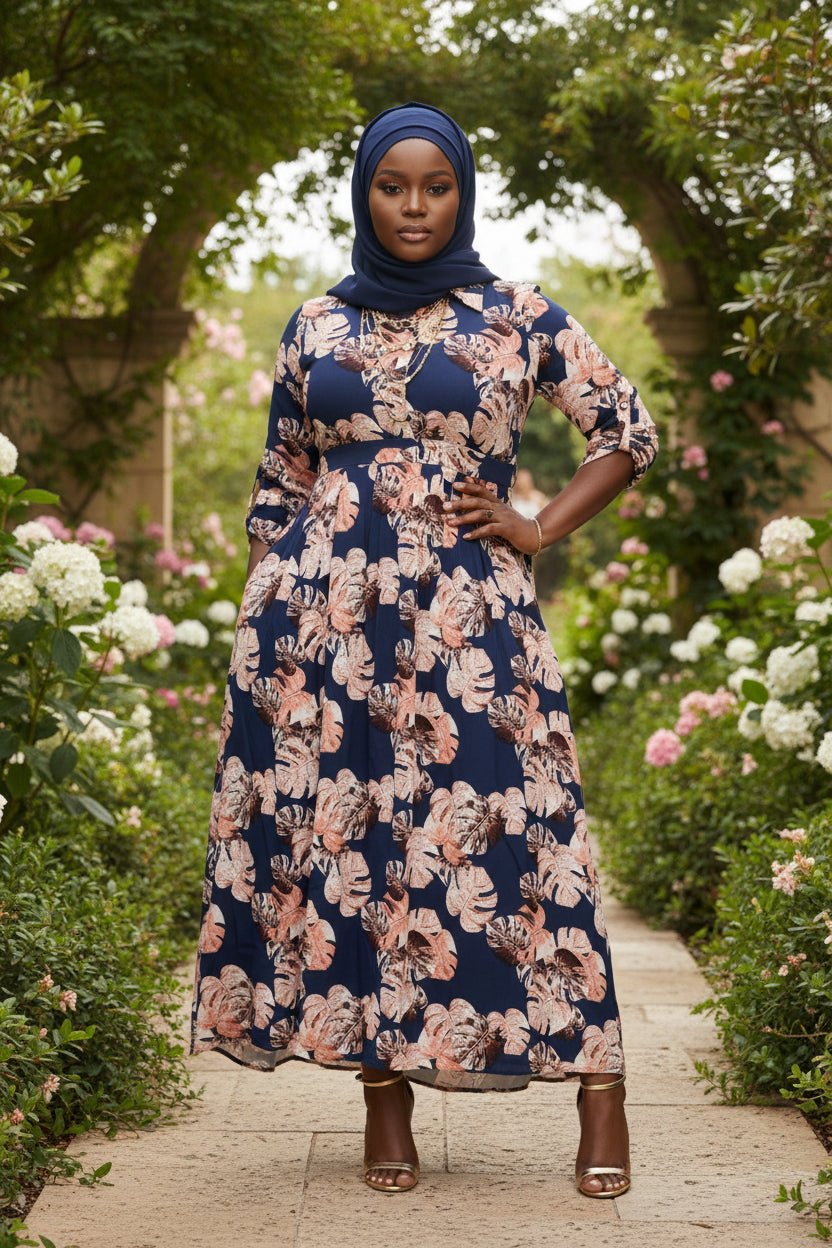 Floral High Low Maxi Dress - ZIZI Boutique