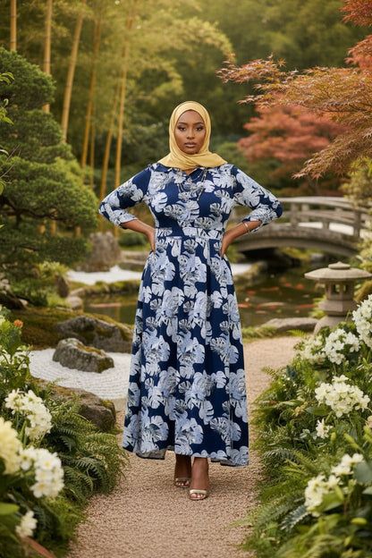 Floral High Low Maxi Dress - ZIZI Boutique