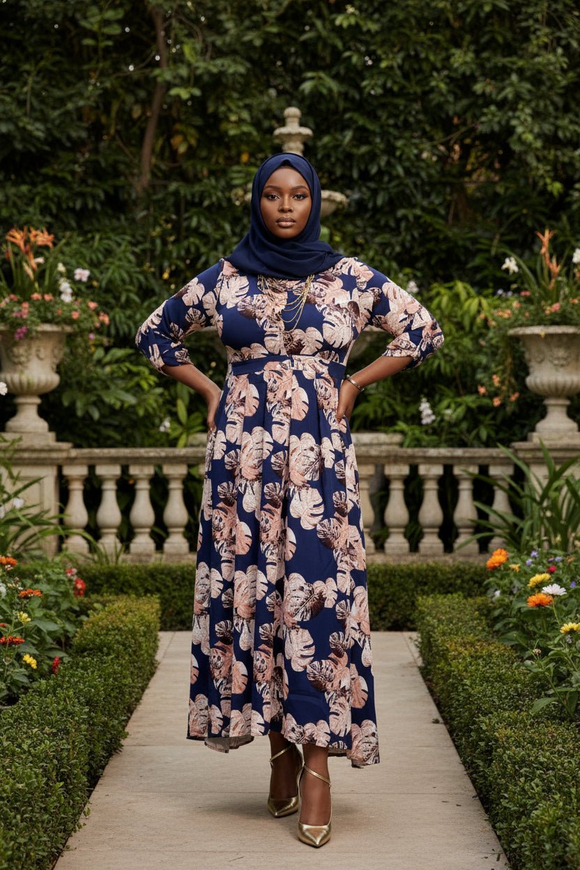 Floral High Low Maxi Dress - ZIZI Boutique