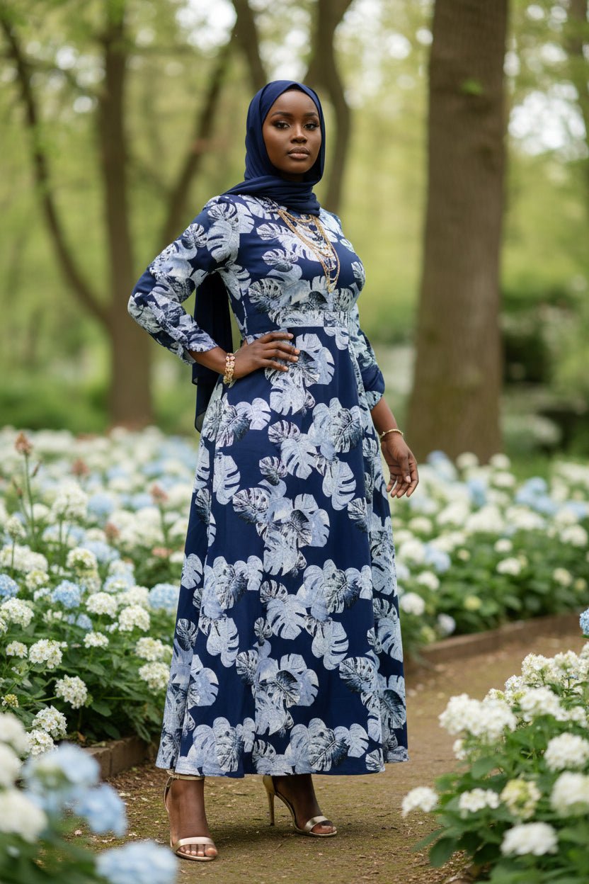 Floral High Low Maxi Dress - ZIZI Boutique