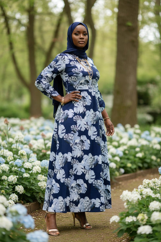 Floral High Low Maxi Dress - ZIZI Boutique