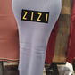 Free Size Women's Sweater Maxi Skirt in light blue worn with black top and ankle boots
