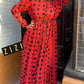 Zaynaba Box Print Chiffon Dress - ZIZI Boutique