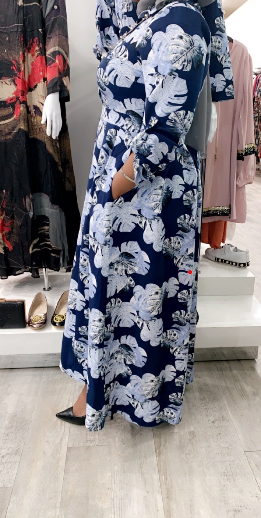 Floral High Low Maxi Dress - ZIZI Boutique