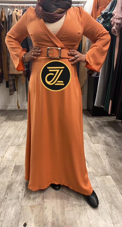 Umbrella Belt Dress - ZIZI Boutique